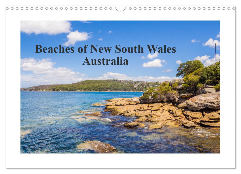 Beaches of New South Wales, Australia (CALVENDO Monthly Calendar 2025)