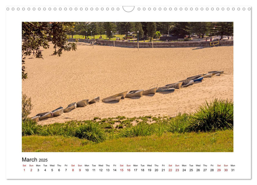 Beaches of New South Wales, Australia (CALVENDO Monthly Calendar 2025)