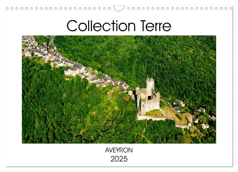 Collection Terre AVEYRON (CALVENDO Calendrier mensuel 2025)