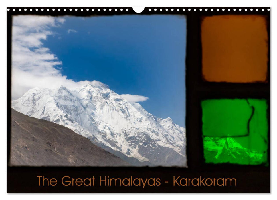 The Great Himalayas - Karakoram (CALVENDO Monthly Calendar 2025)