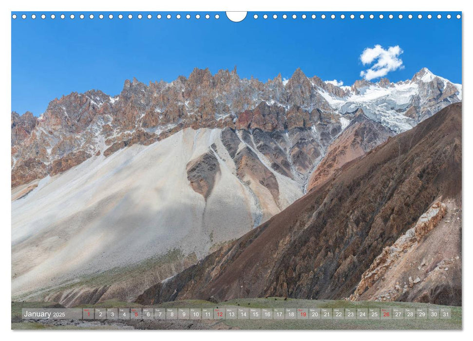 The Great Himalayas - Karakoram (CALVENDO Monthly Calendar 2025)