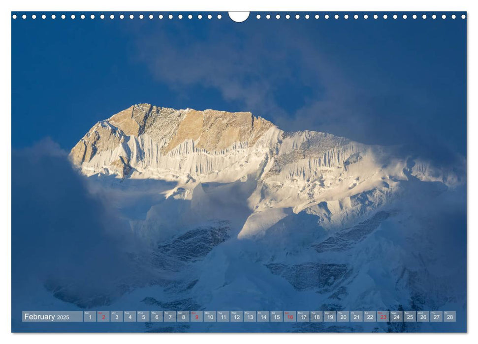 The Great Himalayas - Karakoram (CALVENDO Monthly Calendar 2025)