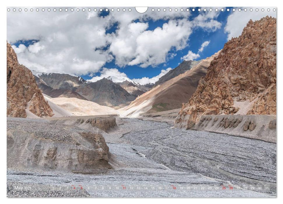 The Great Himalayas - Karakoram (CALVENDO Monthly Calendar 2025)