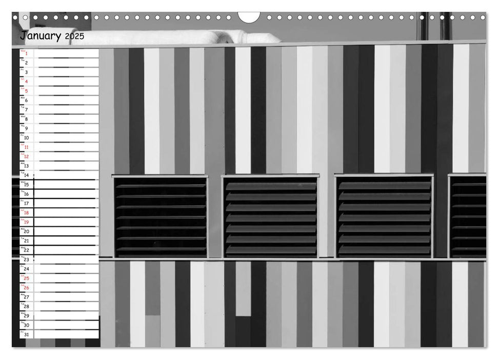 Modern Architecture - Forms and Façades (CALVENDO Monthly Calendar 2025)