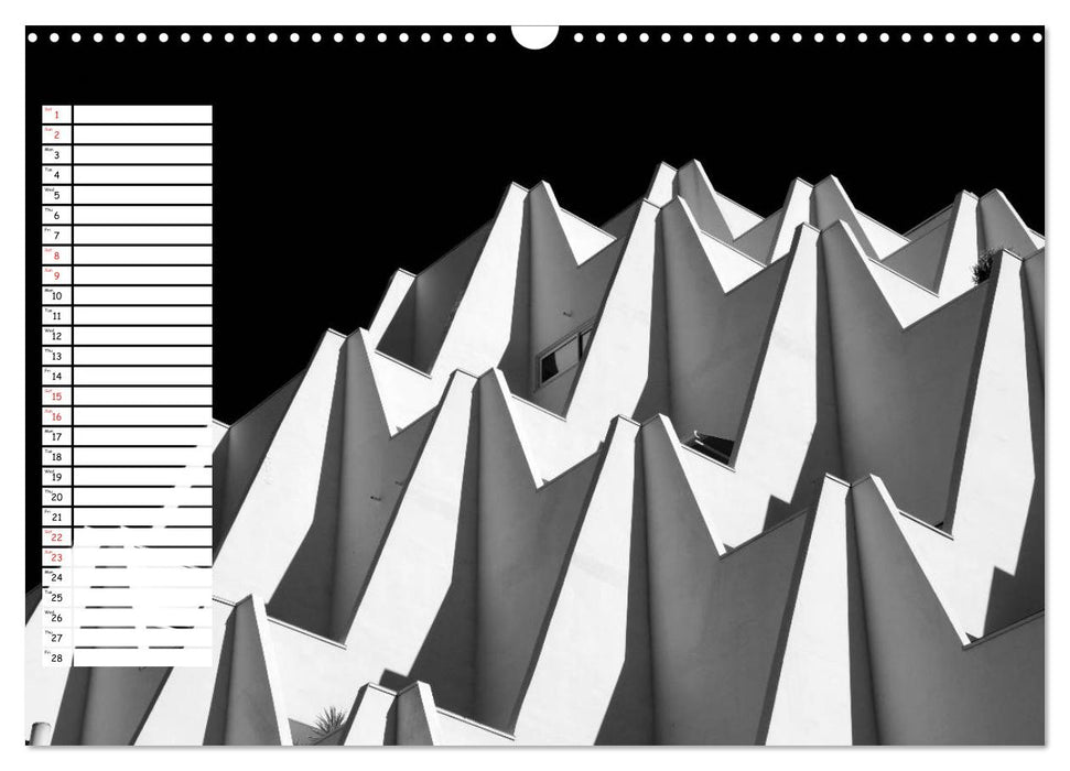 Modern Architecture - Forms and Façades (CALVENDO Monthly Calendar 2025)