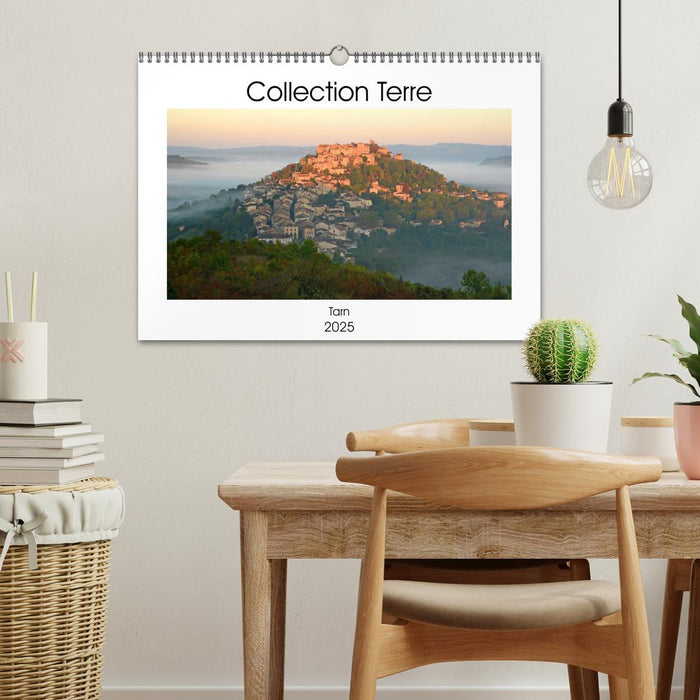 Collection Terre Tarn (CALVENDO Calendrier mensuel 2025)