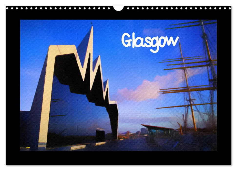 Glasgow (CALVENDO Monthly Calendar 2025)