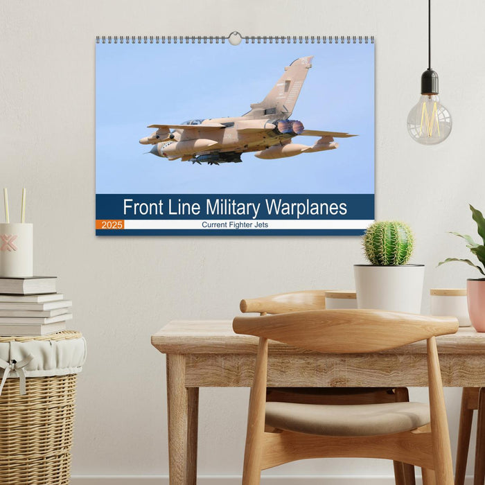 Front Line Military Warplanes (CALVENDO Monthly Calendar 2025)