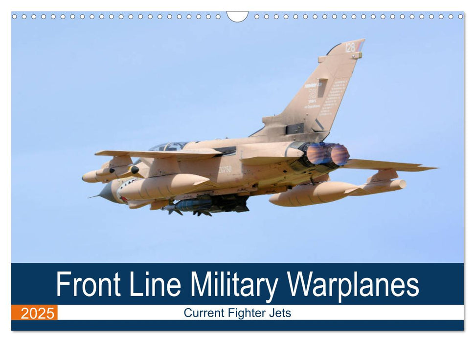 Front Line Military Warplanes (CALVENDO Monthly Calendar 2025)