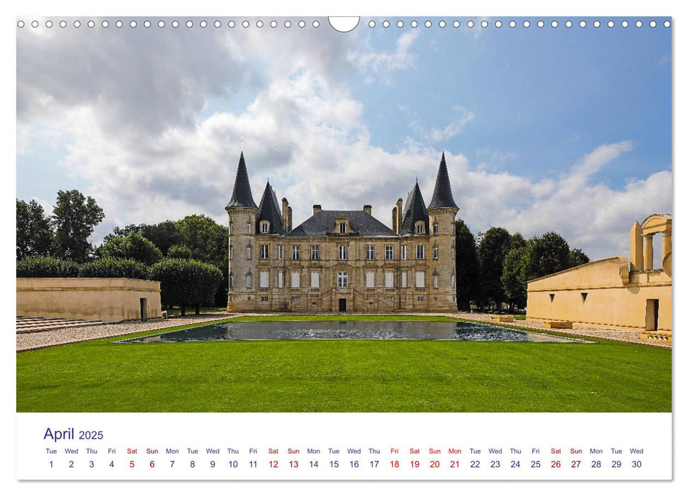 Arcachon Bay and the French Atlantic coast near Bordeaux (CALVENDO Monthly Calendar 2025)