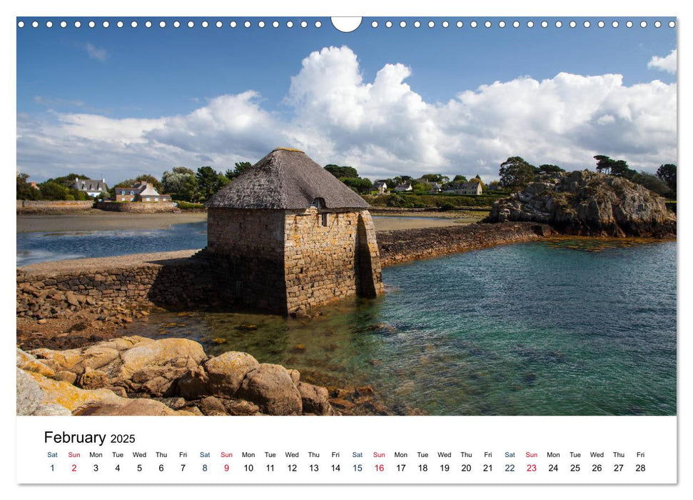 Beautiful Brittany (CALVENDO Monthly Calendar 2025)