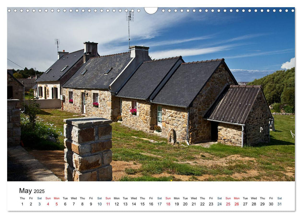 Beautiful Brittany (CALVENDO Monthly Calendar 2025)