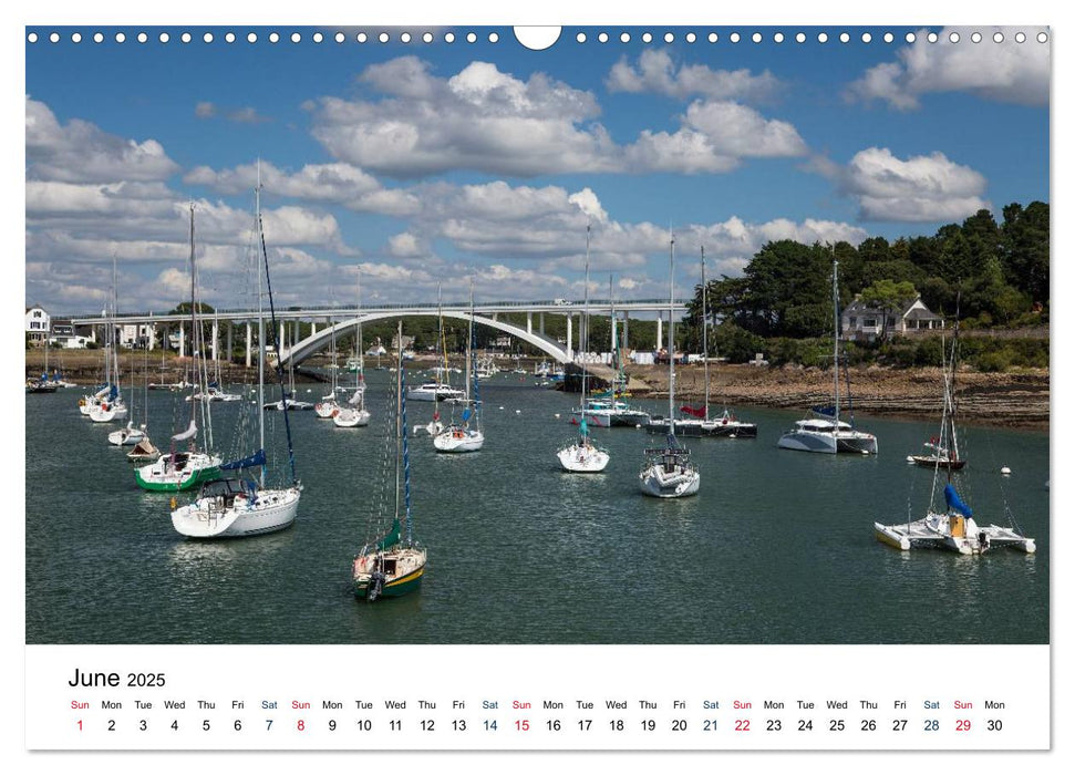 Beautiful Brittany (CALVENDO Monthly Calendar 2025)