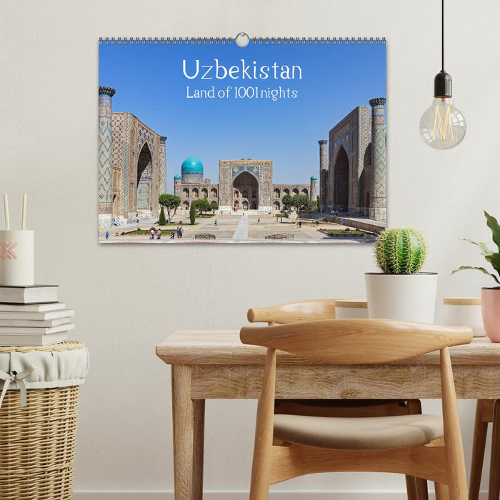 Uzbekistan Land of 1001 nights (CALVENDO Monthly Calendar 2025)