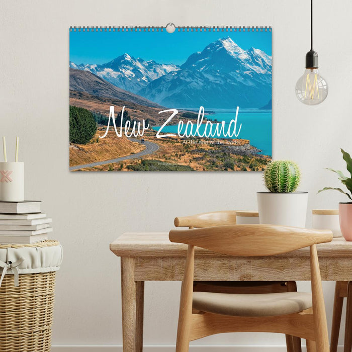 New Zealand - At the end of the world (CALVENDO Monthly Calendar 2025)