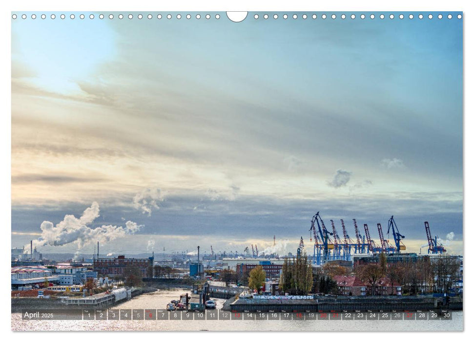 Hamburg perspectives (CALVENDO Monthly Calendar 2025)