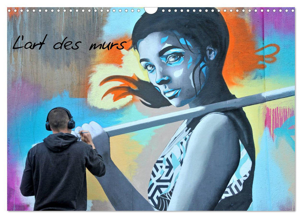 L'art des murs (CALVENDO Calendrier mensuel 2025)