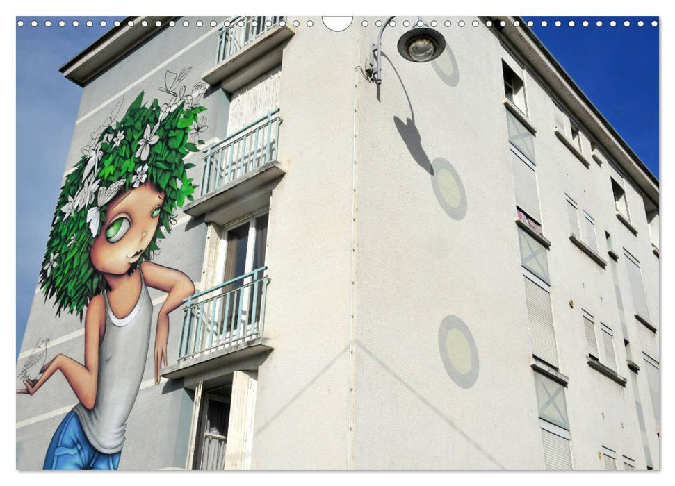 L'art des murs (CALVENDO Calendrier mensuel 2025)