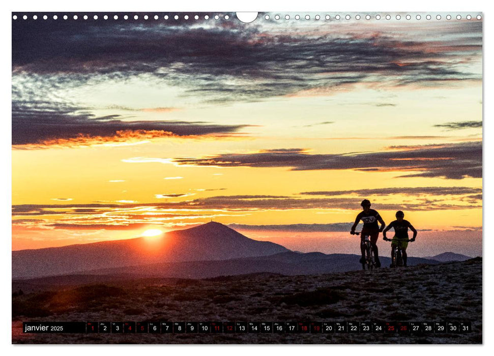 365 jours de VTT (CALVENDO Calendrier mensuel 2025)