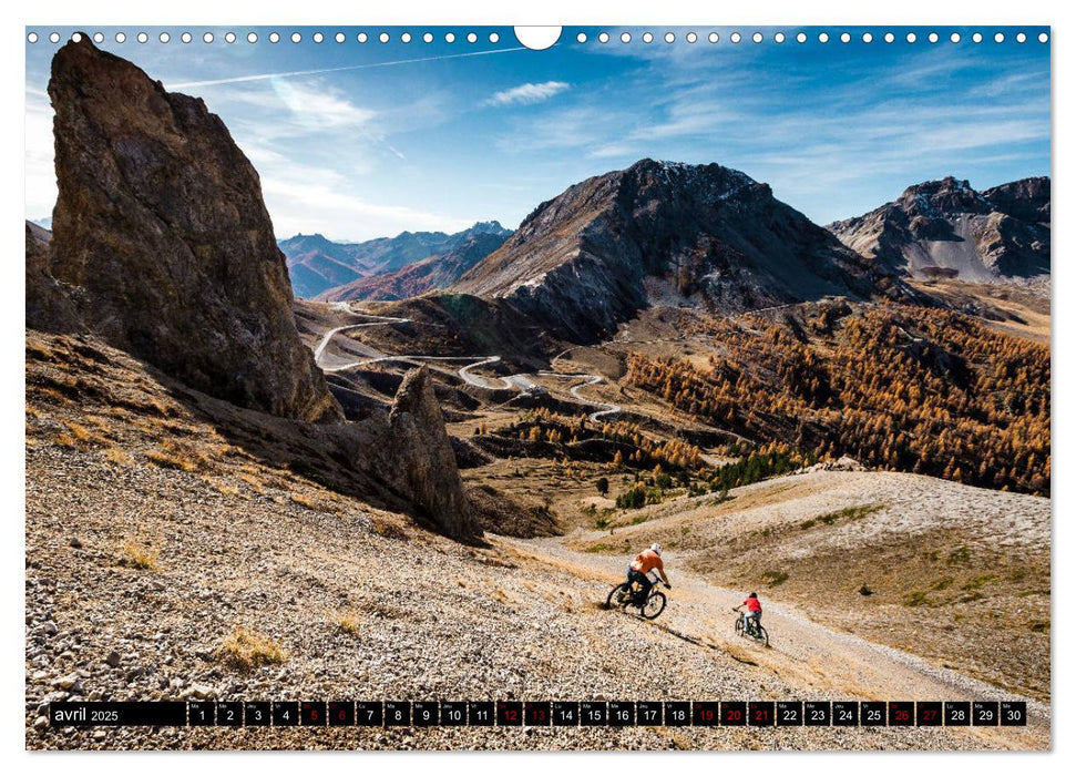 365 jours de VTT (CALVENDO Calendrier mensuel 2025)