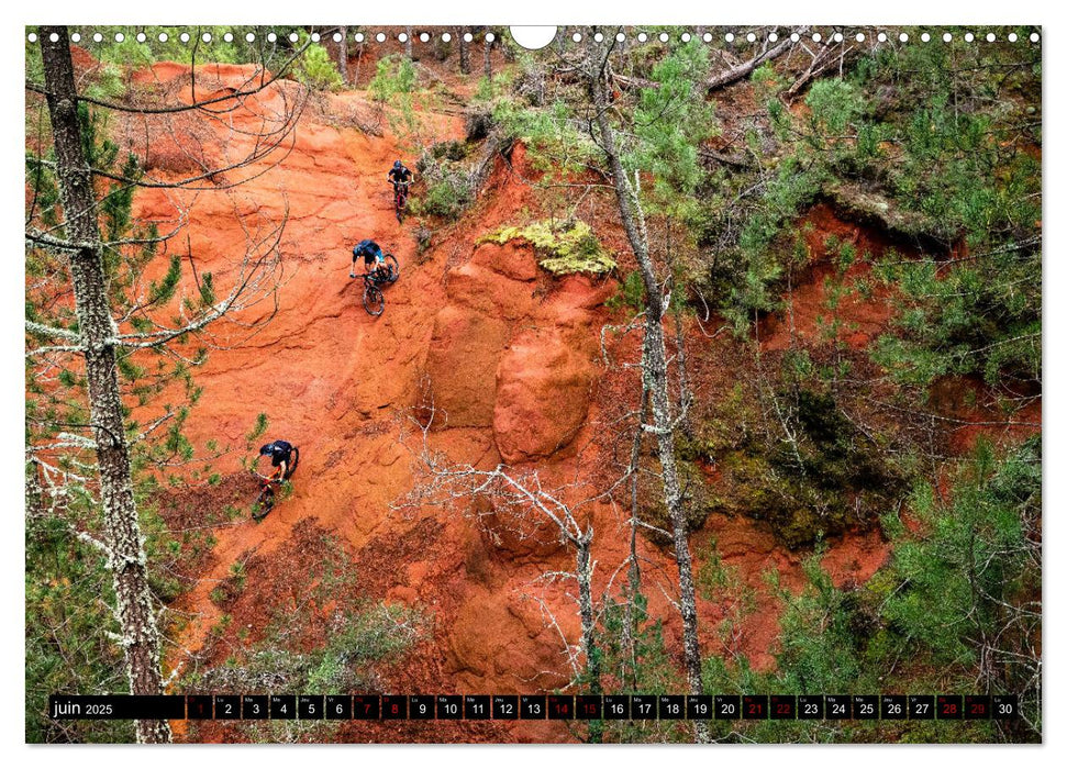 365 jours de VTT (CALVENDO Calendrier mensuel 2025)