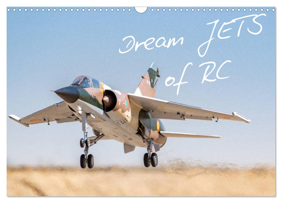 Dream Jets of RC (CALVENDO Monthly Calendar 2025)