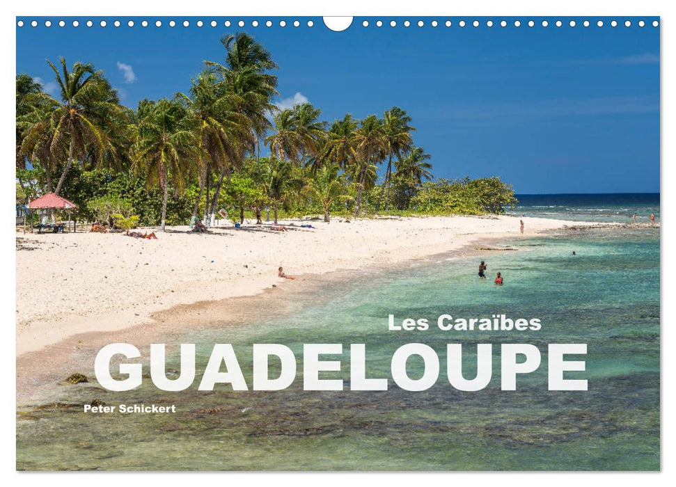 Guadeloupe (CALVENDO Calendrier mensuel 2025)