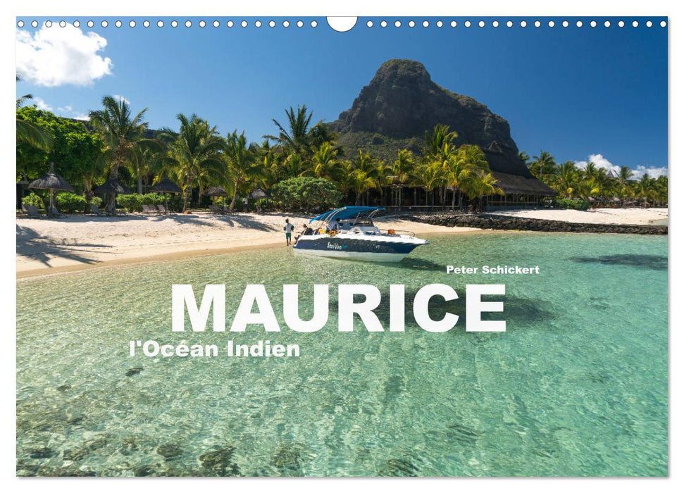 Maurice - l'Océan Indien (CALVENDO Calendrier mensuel 2025)