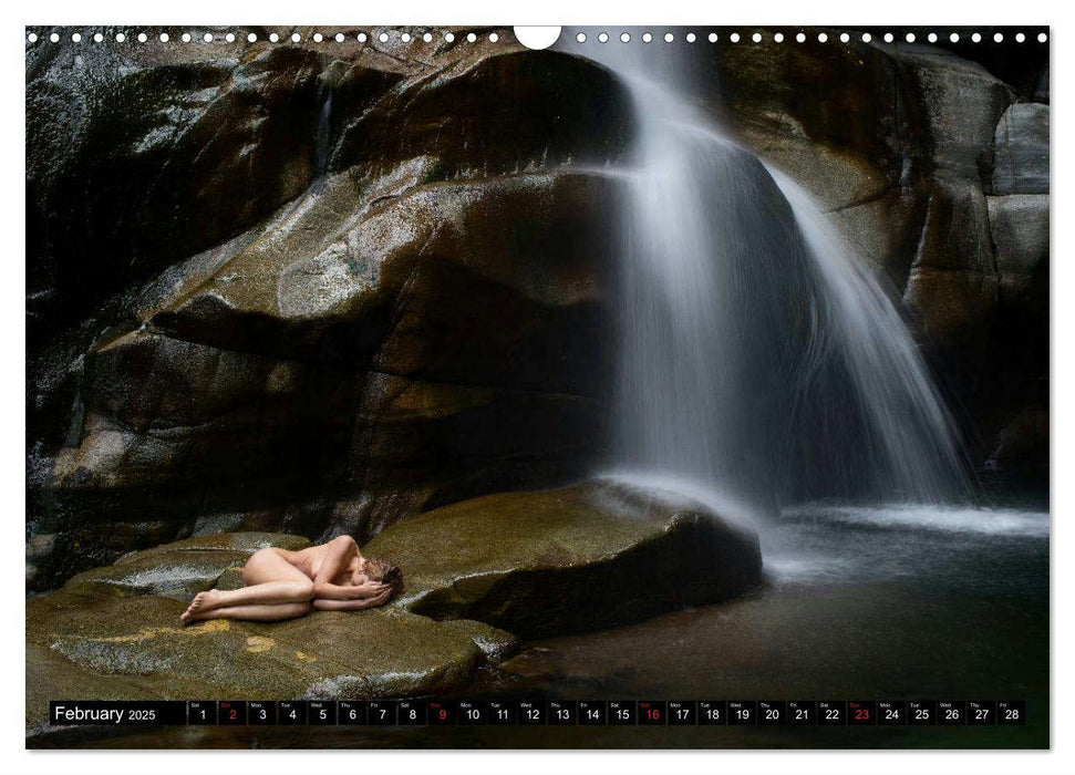 Nudes in Ticino (CALVENDO Monthly Calendar 2025)