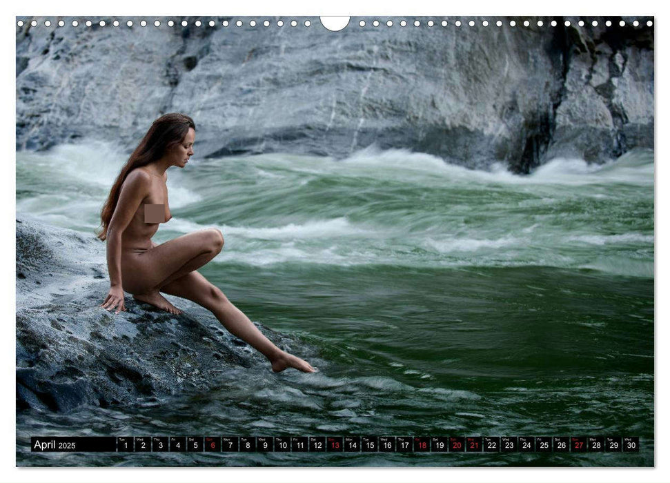 Nudes in Ticino (CALVENDO Monthly Calendar 2025)