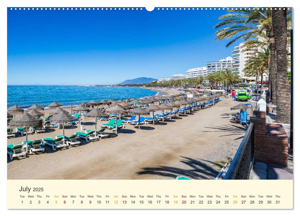 Costa del Sol - the sunny side of Andalusia (CALVENDO Premium-Calendar 2025)