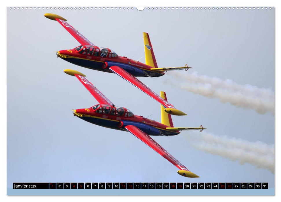 La Patrouille Tranchant (CALVENDO Calendrier supérieur 2025)