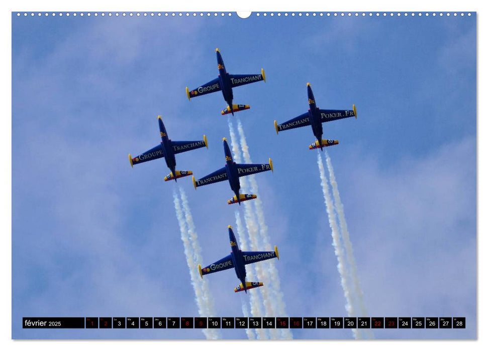 La Patrouille Tranchant (CALVENDO Calendrier supérieur 2025)