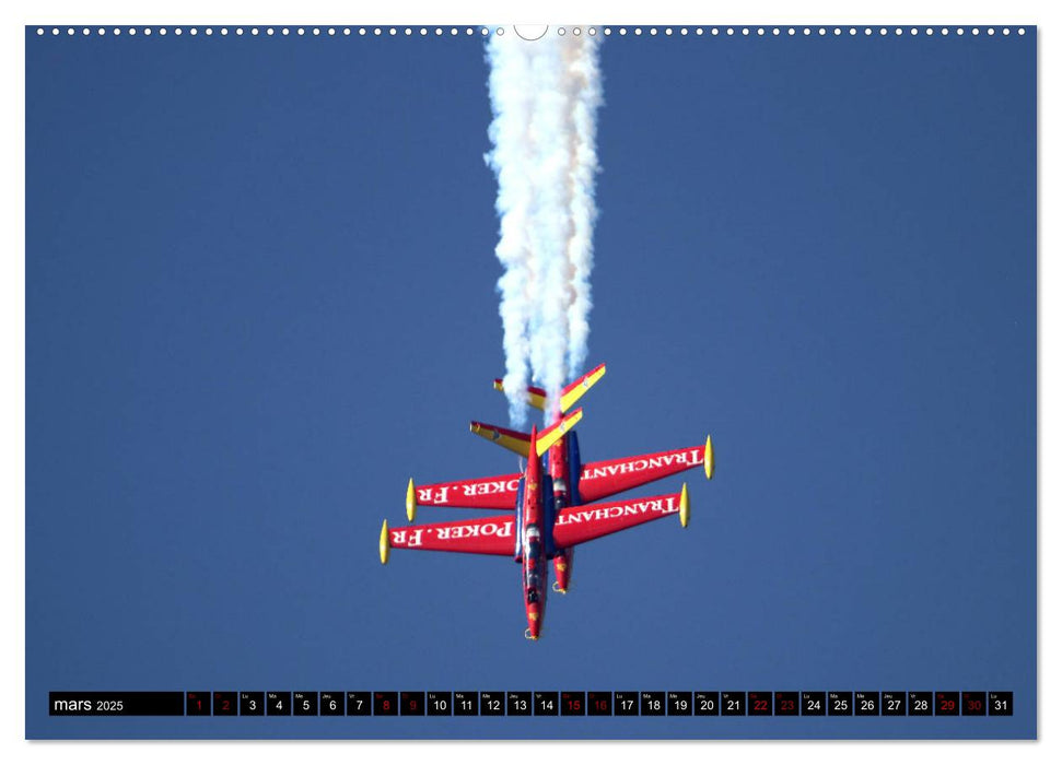 La Patrouille Tranchant (CALVENDO Calendrier supérieur 2025)