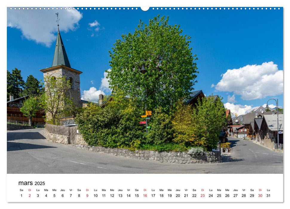 Randonnées en Suisse Les Alpes vaudoises (CALVENDO Calendrier supérieur 2025)