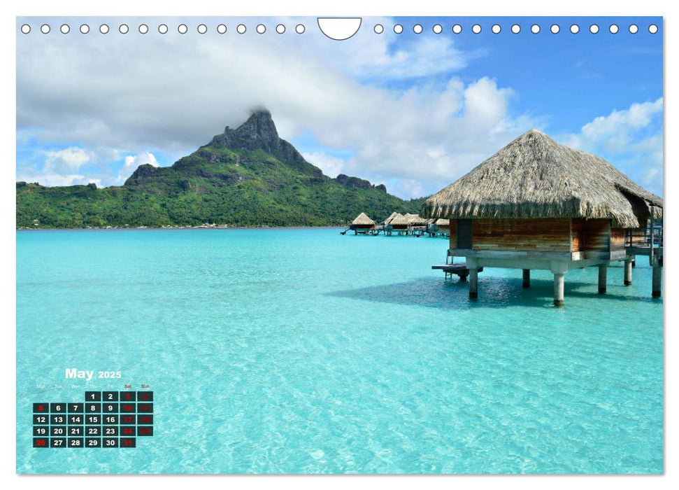 Bora Bora (CALVENDO Monthly Calendar 2025)