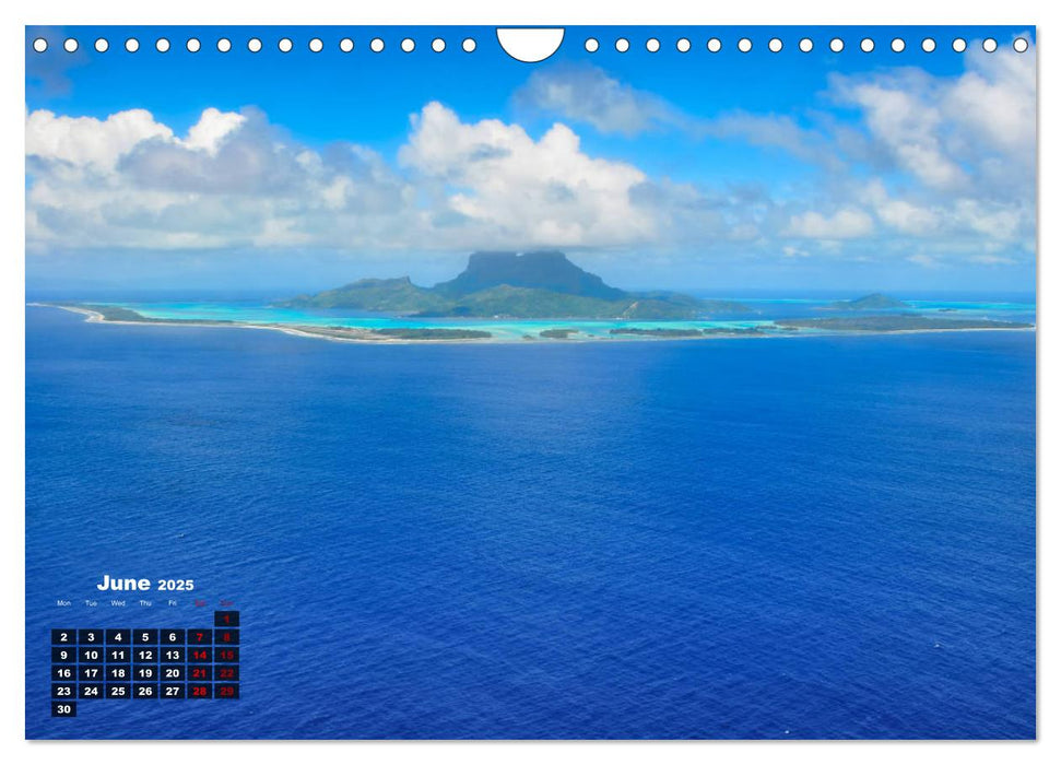 Bora Bora (CALVENDO Monthly Calendar 2025)