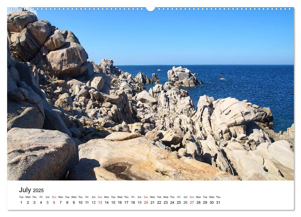 Bays of Sardinia (CALVENDO Premium-Calendar 2025)