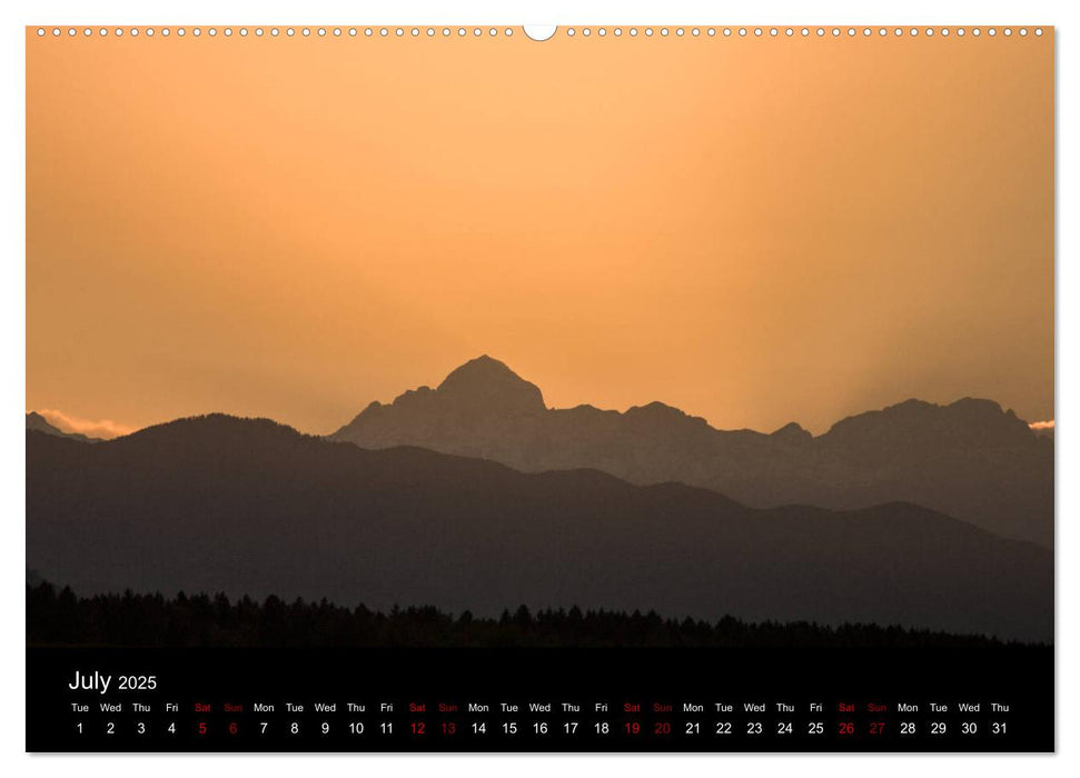 Mountains of Slovenia (CALVENDO Premium-Calendar 2025)