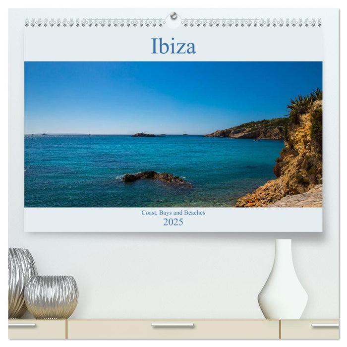 Ibiza, Coast, Bays and Beaches (CALVENDO Premium-Calendar 2025)