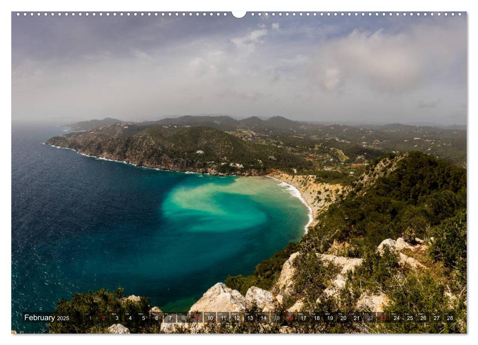 Ibiza, Coast, Bays and Beaches (CALVENDO Premium-Calendar 2025)