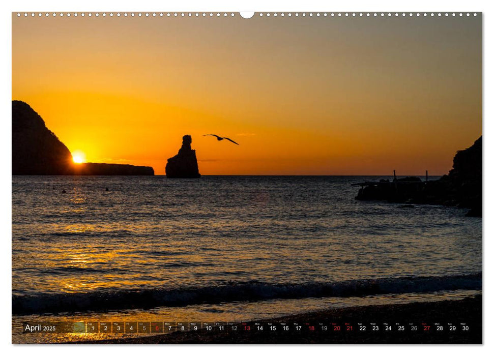 Ibiza, Coast, Bays and Beaches (CALVENDO Premium-Calendar 2025)