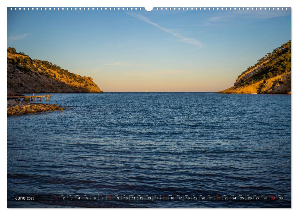 Ibiza, Coast, Bays and Beaches (CALVENDO Premium-Calendar 2025)