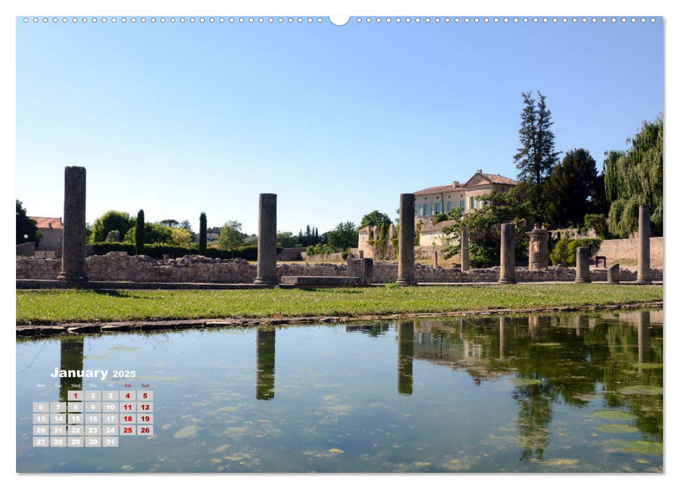 Roman Ruins of Provence (CALVENDO Premium-Calendar 2025)