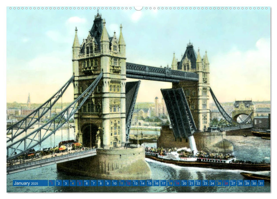 London around 1900 (CALVENDO Premium-Calendar 2025)