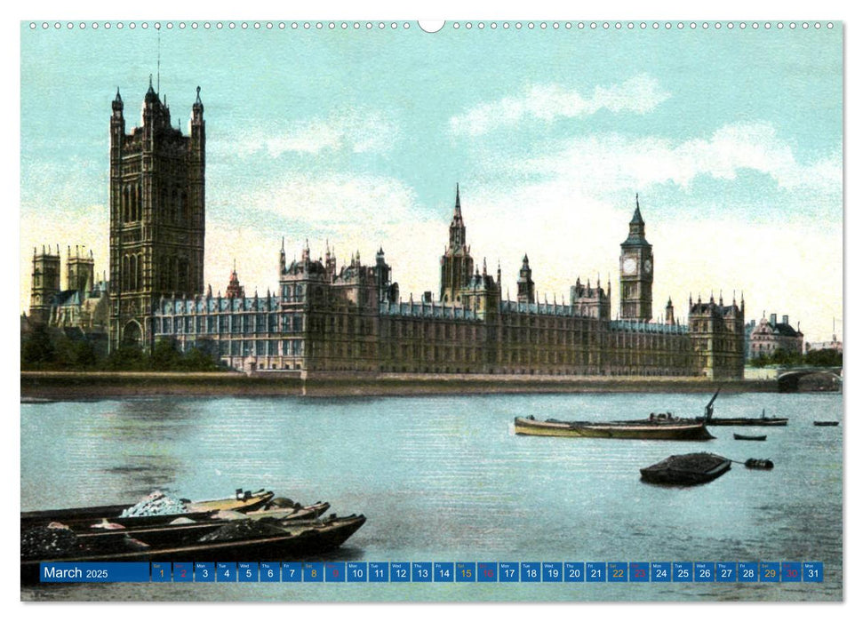 London around 1900 (CALVENDO Premium-Calendar 2025)