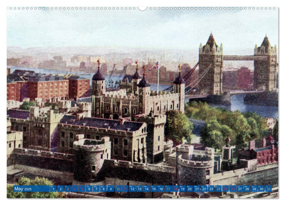 London around 1900 (CALVENDO Premium-Calendar 2025)