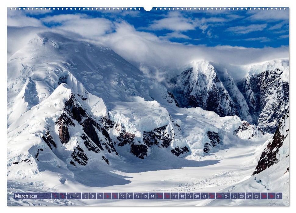 Antarctica Glaciers, seals and penguins (CALVENDO Premium-Calendar 2025)