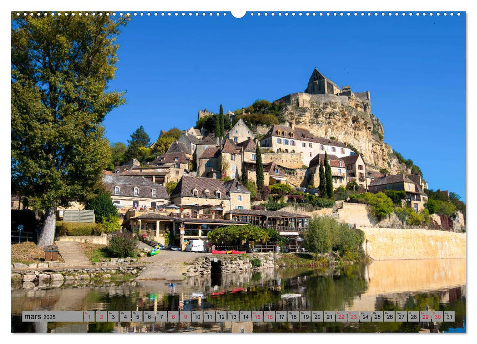 La beauté de la Dordogne – Ancienne et mystique (CALVENDO Calendrier supérieur 2025)