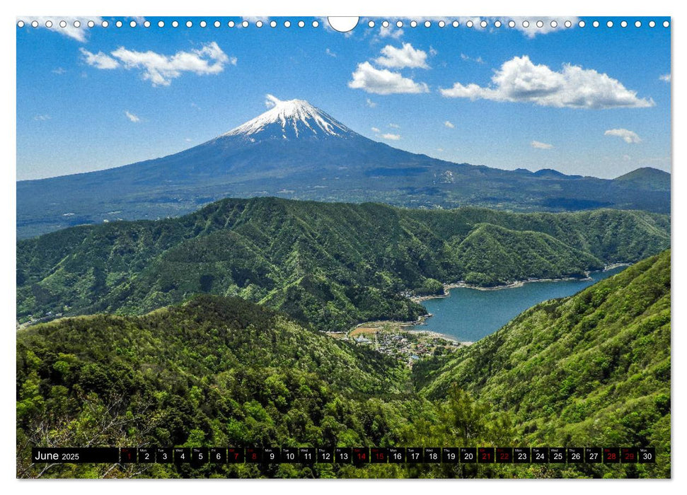 Fantastic Fuji (CALVENDO Monthly Calendar 2025)